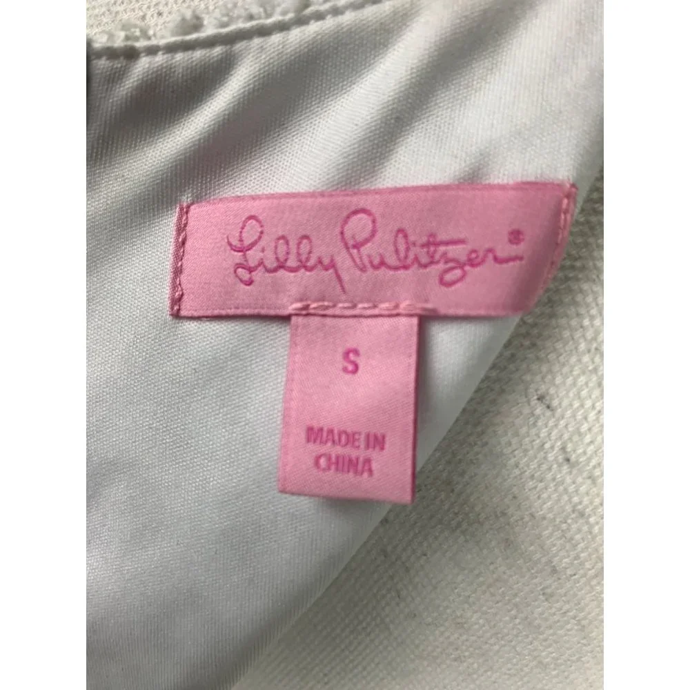 Lilly Pulitzer Stelle Lace Tank Dress White Size S - Picture 8 of 14